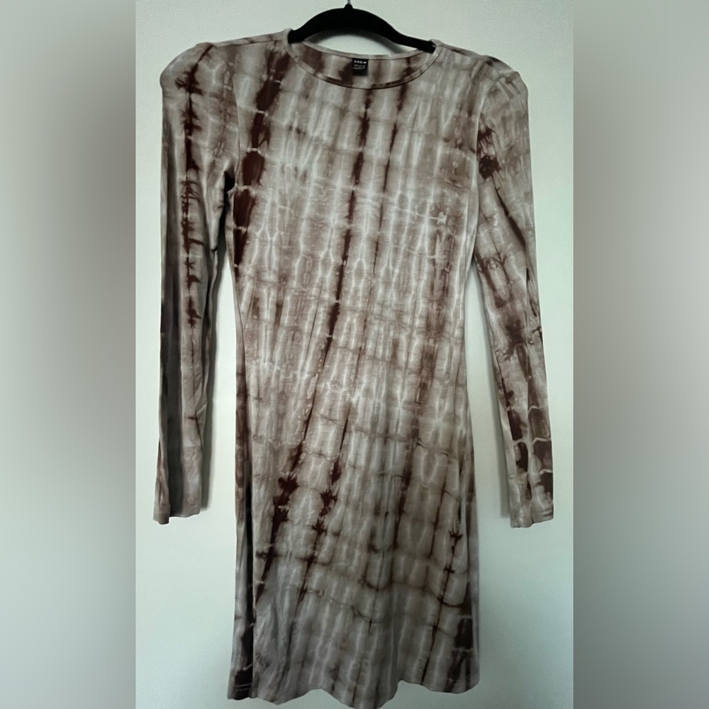 Shein long sleeve mini dress.